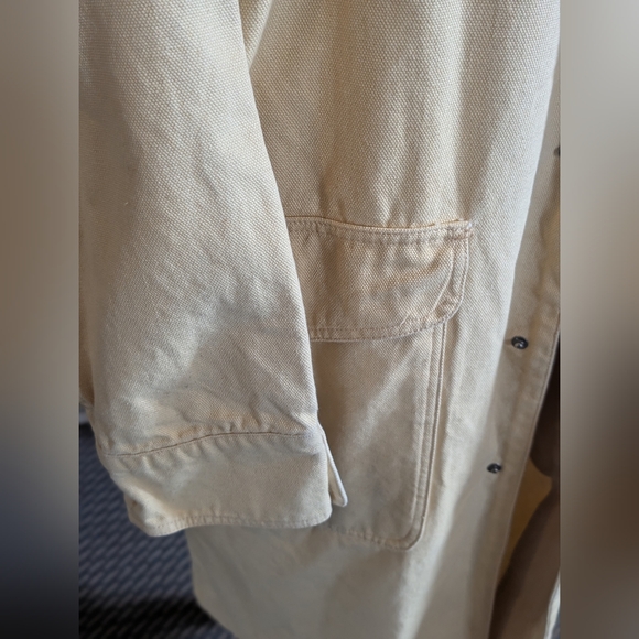 m julian adventures santa fe collection long yellow cotton duster - Picture 2 of 16